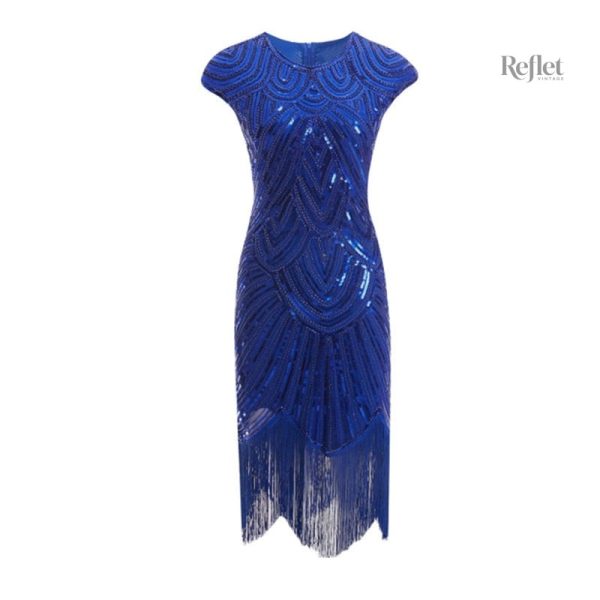 Robe élégante années 30 avec style