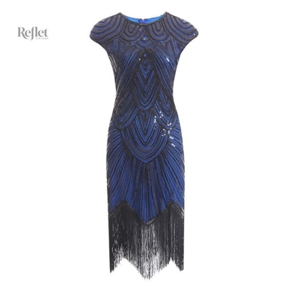 Robe vintage moulante années 30