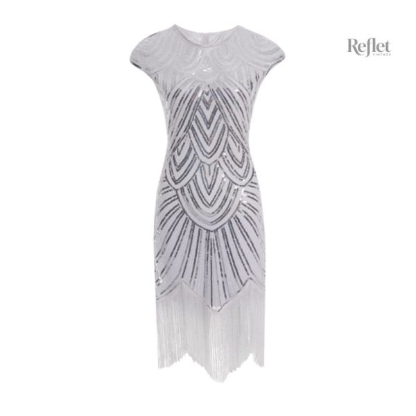 Robe années 30 avec design flatteur
