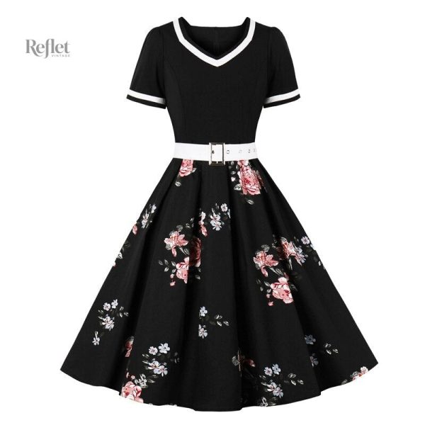 robe-style-annee-50-1 Robe style années 50 élégante et vintage