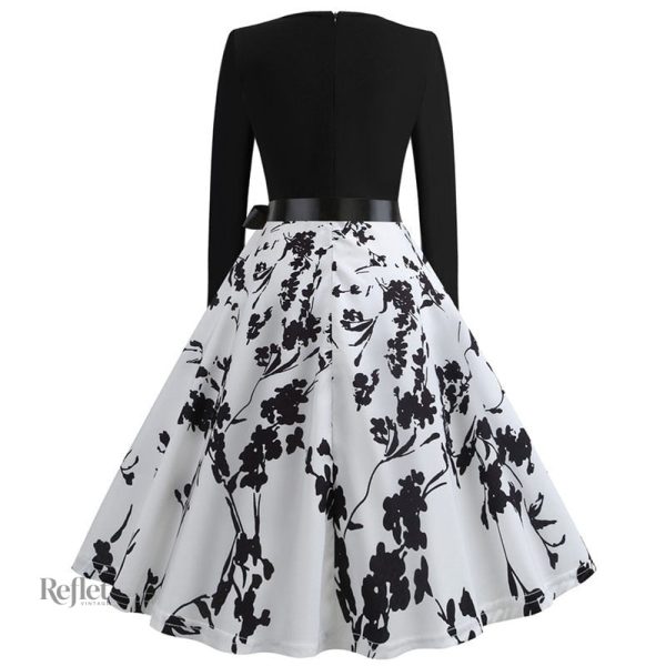 Robe chic avec une touche rétro