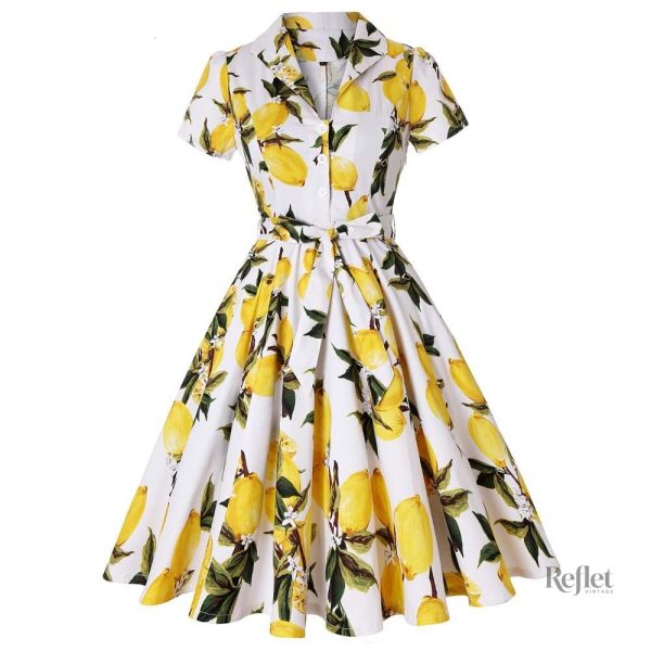 Robe rétro tendance des années 60