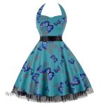 Robe années 60, dos original et stylé