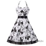 Robe d'inspiration années 60, look intemporel
