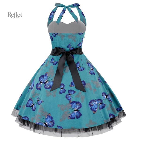 Robe élégante style 60, idéale pour toutes occasions