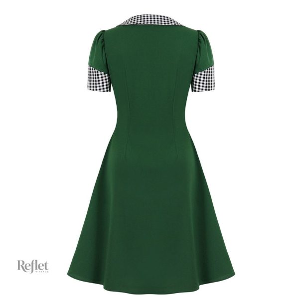 Robe inspirée des années 60, look unique
