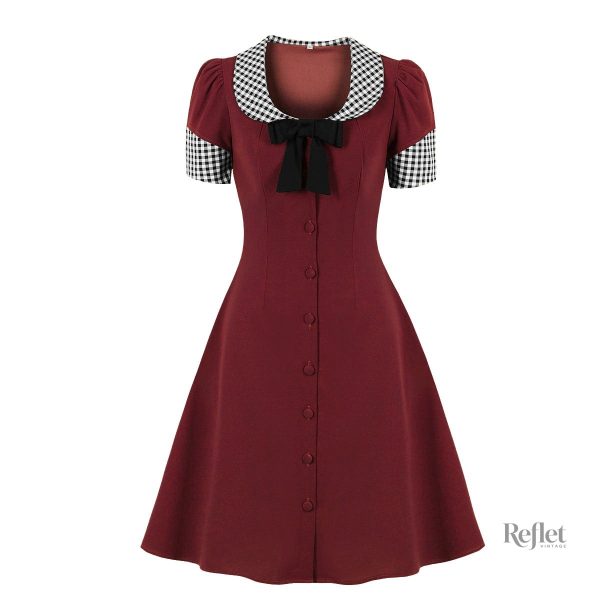 Mode années 60, robe chic vintage