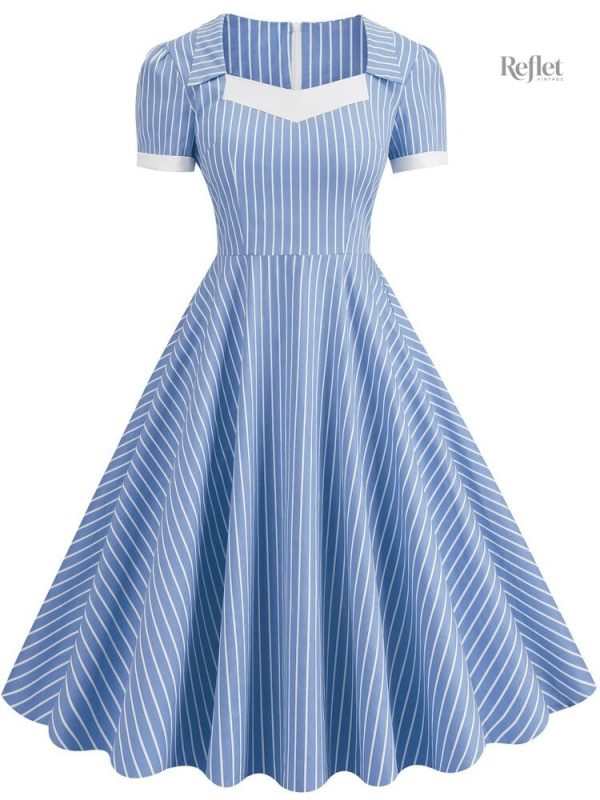 robe-style-annee-60s-1 Robe style année 60, élégance vintage intemporelle