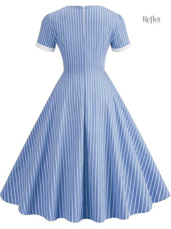 Robe rétro années 60, look chic et original