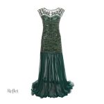 Robe des Années 20 au style vintage élégant