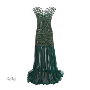Robe des Années 20 au style vintage élégant