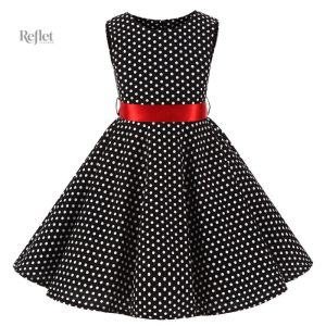 Robe midi rétro pour un look des années 50 élégant