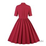 Robe d'inspiration années 50, look intemporel
