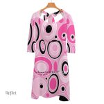 Robe style rétro inspirée des années 70