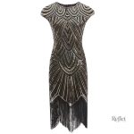 Robe Tenue Année 30 élégante et vintage