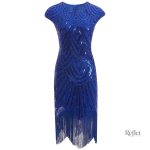 Tenue années 30 à col en V