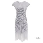 Robe de soirée années 30 chic