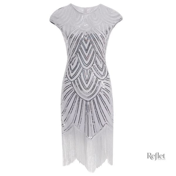 Robe de soirée années 30 chic