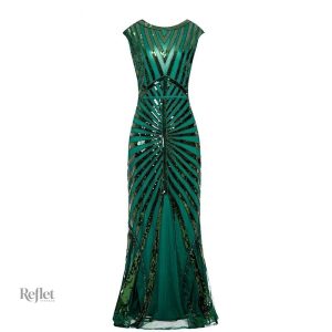 Robe style années 30 élégante et vintage