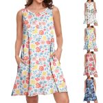 Robe Trapeze Femme Années 60