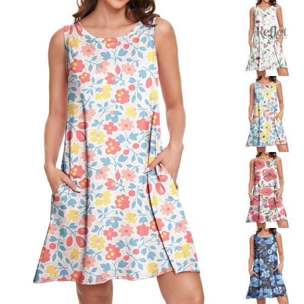 robe-trapeze-annees-60-femme-1 Robe Trapeze Femme Années 60
