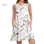 Robe style rétro femme, coupe trapeze
