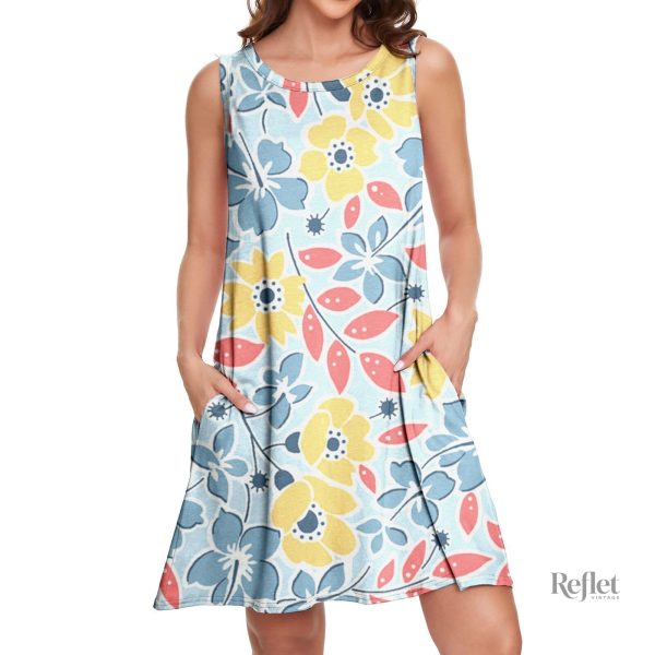 Robe femme années 60, élégance rétro