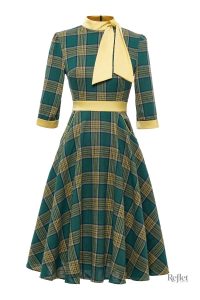 Robe années 60, silhouette fluide et intemporelle