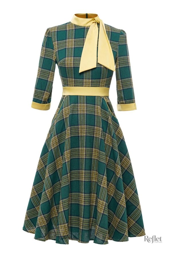 Robe années 60, silhouette fluide et intemporelle