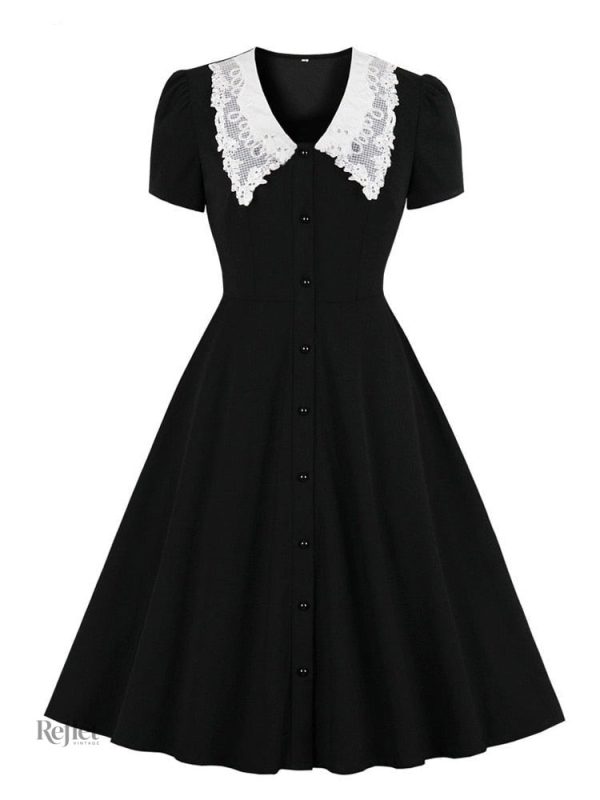 robe-type-annee-50-1 Robe vintage type année 50