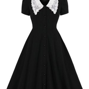 Robe rétro élégante style années 50