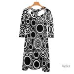 Robe type années 70, style rétro chic