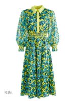 Robe vintage des années 70, coupe flatteuse et élégante