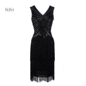 Robe vintage années 30 au design classique