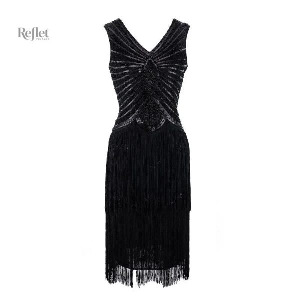 Robe vintage années 30 au design classique