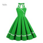 Robe vintage élégante, inspirations années 60, mode féminine
