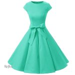 Robe droite vintage des années 30