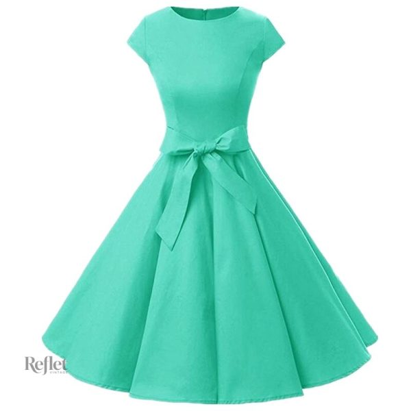 Robe droite vintage des années 30