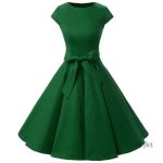 Robe à texture douce année 30