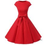 Robe élégante style rétro des années 30