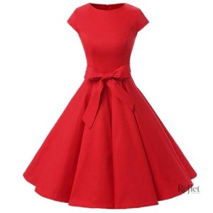 Robe élégante style rétro des années 30