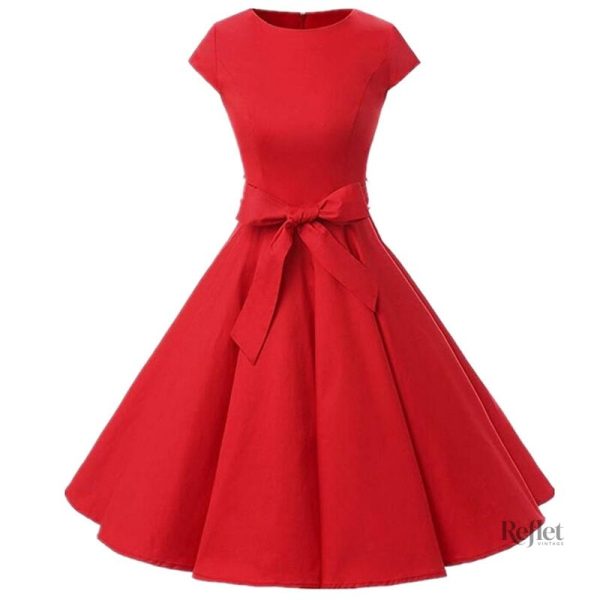Robe élégante style rétro des années 30