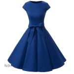 Robe d'époque année 30 avec ceinture