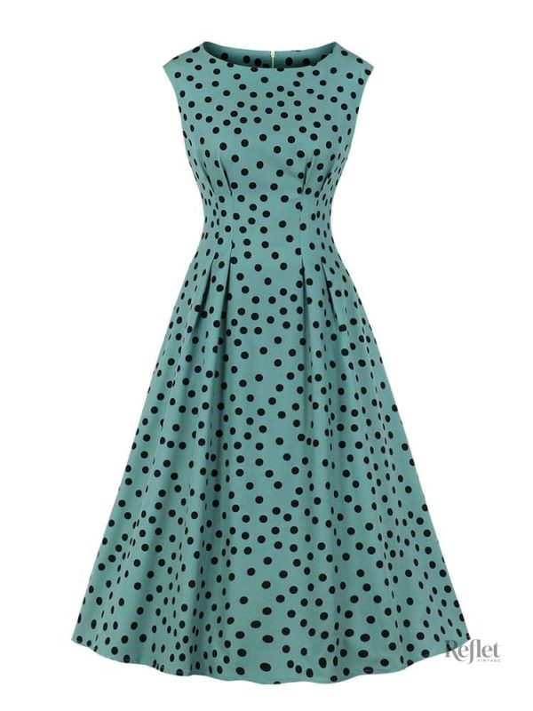 Robe vintage années 30 grande taille élégante et rétro