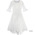 Robe vintage années 40, style classique et élégant