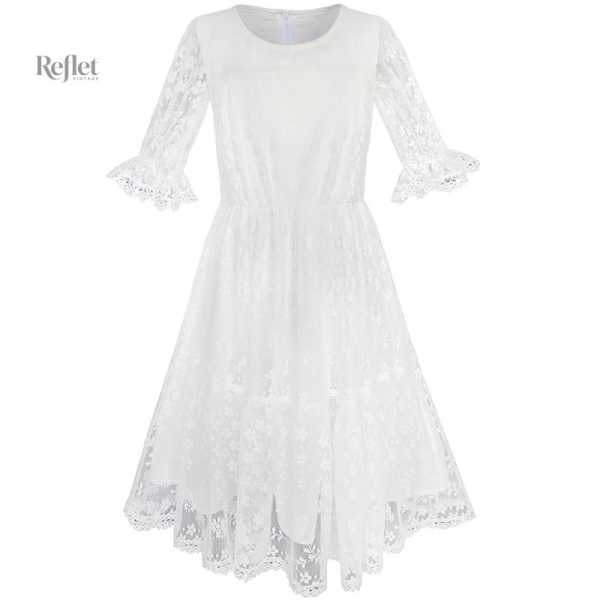 Robe rétro années 40, design unique et intemporel