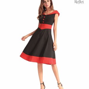 Robe vintage chic des années 50
