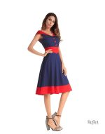 Robe rétro élégante pour occasions spéciales