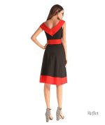 Robe à pois classique des années 50