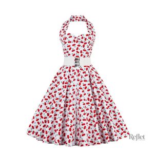 Robe rétro élégante inspirée des années 50